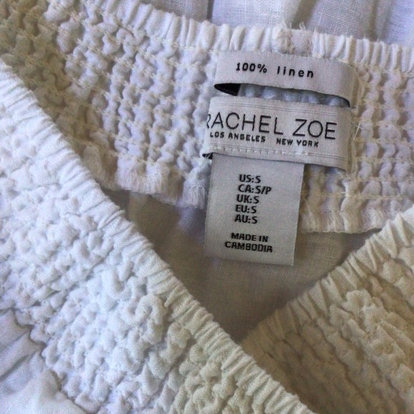 Rachel Zoe Dresses & Skirts - Rachel Zoe White Linen Skirt, Size Small, New